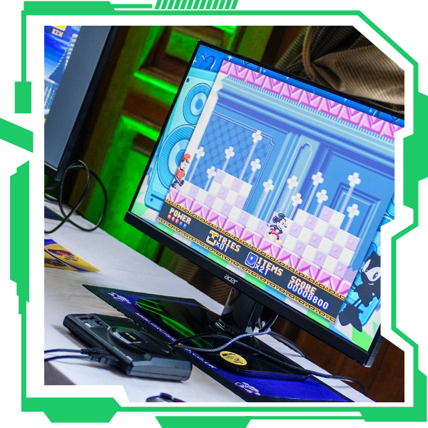 Relive the early days of gaming at Odyssey with our retro gaming section